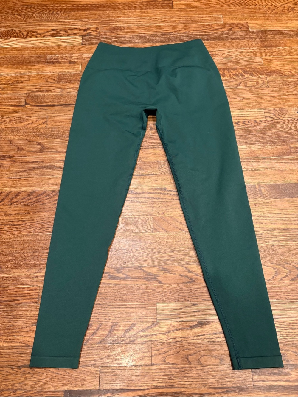 PAVOI Dark Green High Waisted Seamless Scrunch Butt Lifting Leggings Size XL